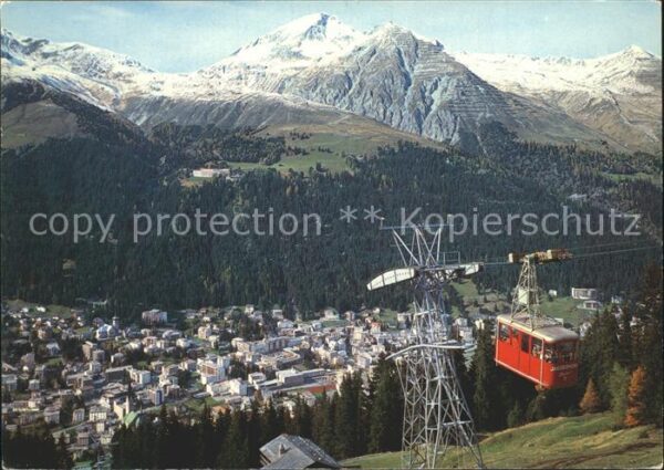 Seilbahn Brämabüel-Jakobshorn Davos Schatzalp Sc