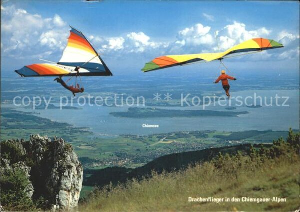 Drachenflug Chiemgauer-Alpen Chiemsee