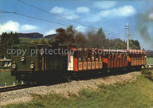 Eisenbahn Dampfzug Appenzeller-Bahn