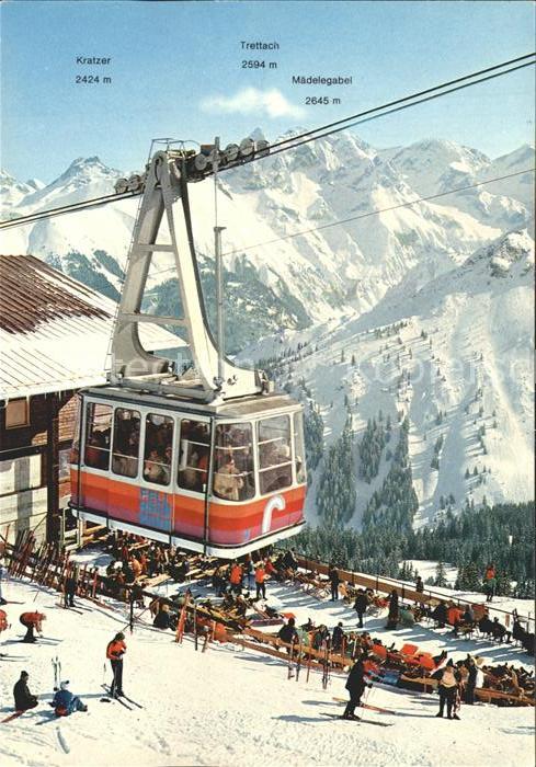 Seilbahn Fellhorn Oberstdorf Allgäu