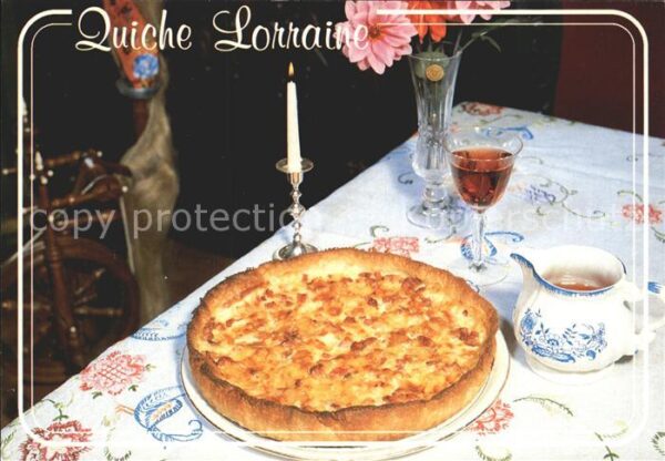 Lebensmittel Recette Quiche Lorraine