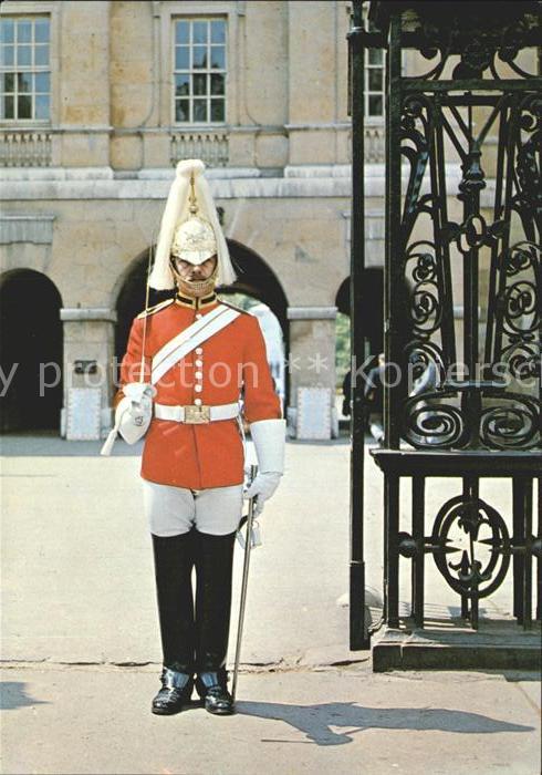 Leibgarde Wache Sentry Horse Guards Whitehall London