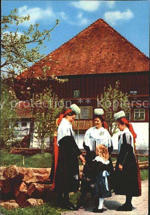 Trachten Schwarzwald Gutach Festtagstracht
