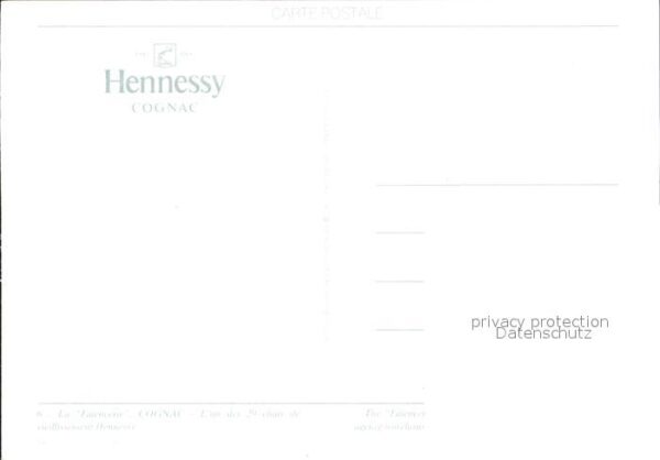 Alkohol Hennessy Cognac Faiencerie – Bild 2
