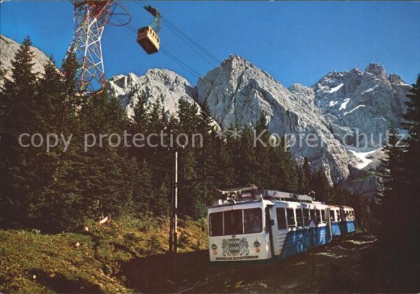 Zugspitzbahn Zahnradbahn Seilbahn Zugspitze