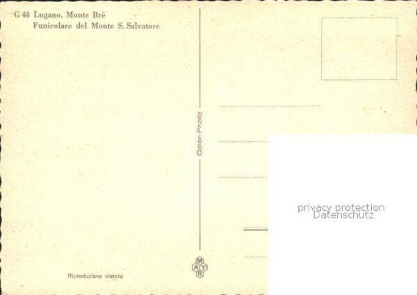 Zahnradbahn Lugano Monte Bre Funicolare Monte S. Sa – Bild 2