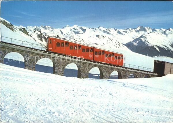 Zahnradbahn Davos Parsennbahn Pischahorn Flüela Wis