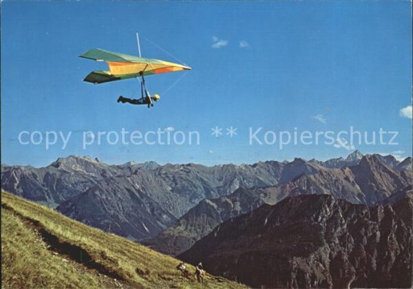 Drachenflug Alpen
