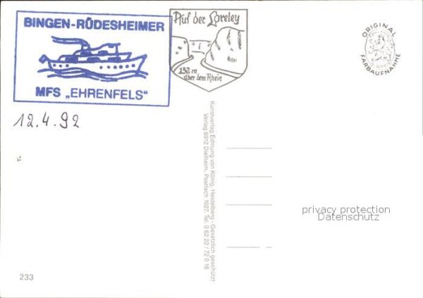 Heine Heinrich Die Loreley – Bild 2