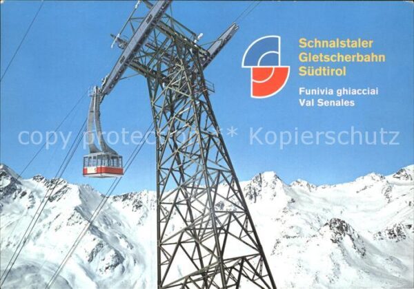 Seilbahn Schnalstaler Gletscherbahn Val Senales