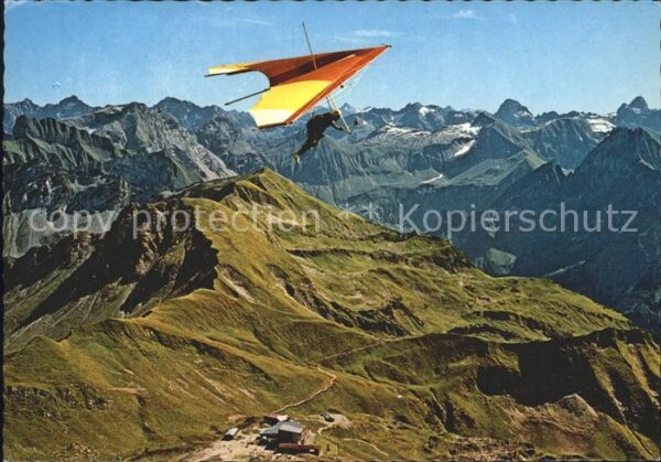 Drachenflug Nebelhorn-Bergstation Oberstdorf