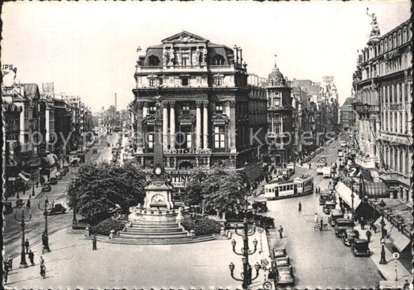 Strassenbahn Bruxelles Place de Brouckere