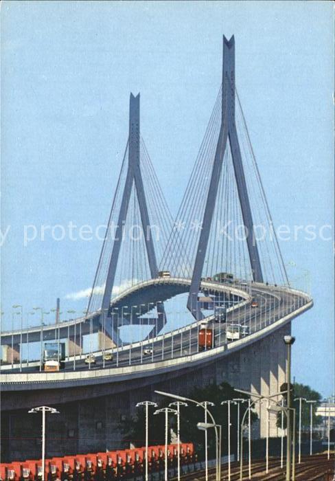 Bruecken Bauwerke Hamburg Köhlbrandhochbrücke