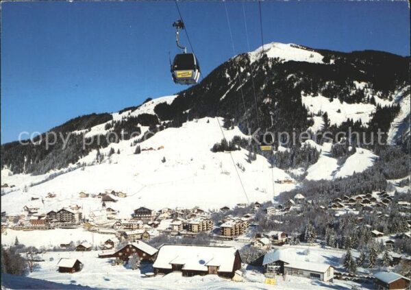 Seilbahn Rossweid Hagleren Sörenberg