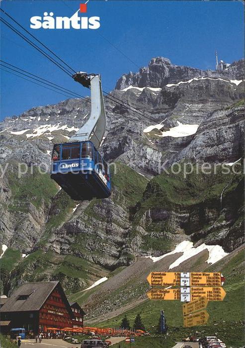 Seilbahn Säntis Berghotel Schwägalp