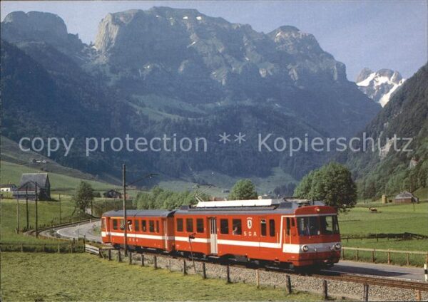 Eisenbahn Appemzeller-Bahnen Schwendetal Bogarten