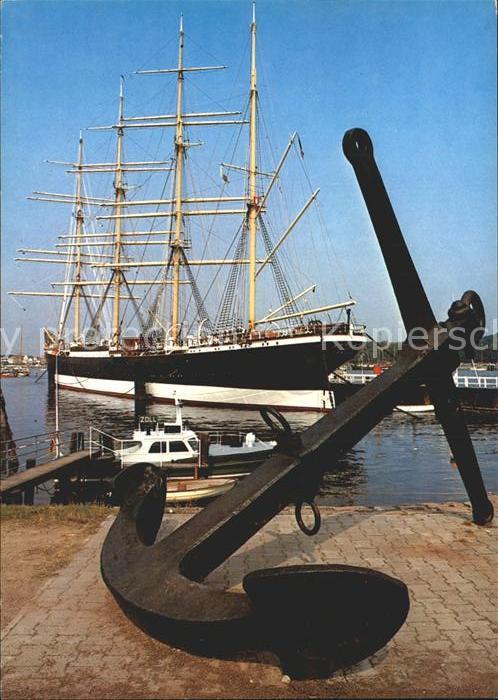 Segelschiffe Passat Travemünde Anker