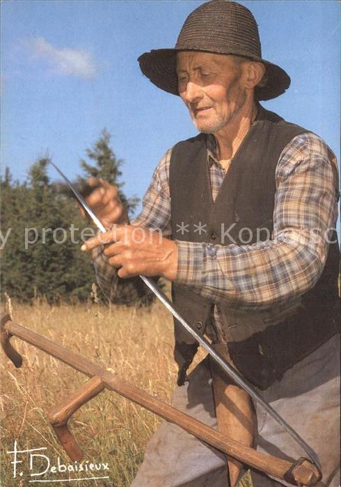 Landwirtschaft Sensenschleifer Frankreich