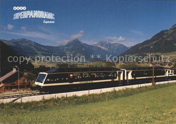Eisenbahn Superpanoramic Express Montreux-Berner