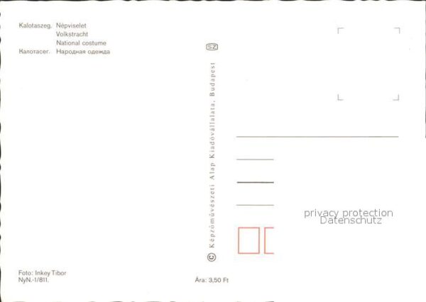 Trachten Ungarn Kalotaszeg Nepviselet – Bild 2