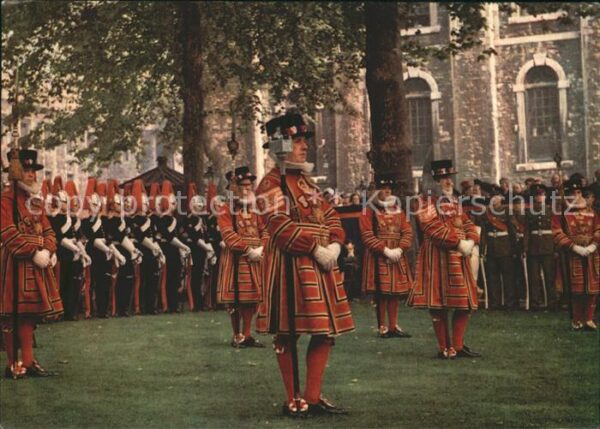 Leibgarde Wache Yeoman Warders Parade Installation of a