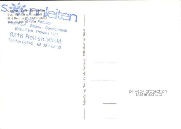 Entfelden Gasthof-Cafe-Sonnleiten – Bild 2