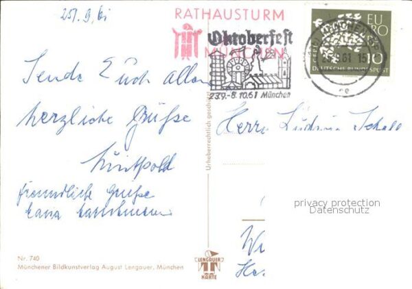 Muenchen Marienplatz Rathaus Schloss Nymphenburg – Bild 2