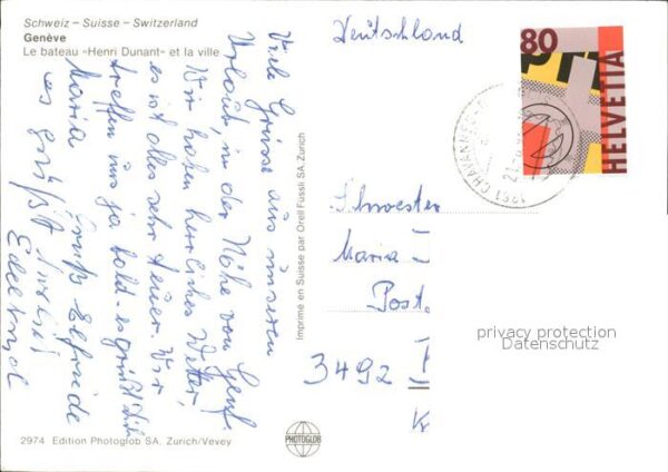 Motorschiffe Geneve Bateau Henri Dunant – Bild 2