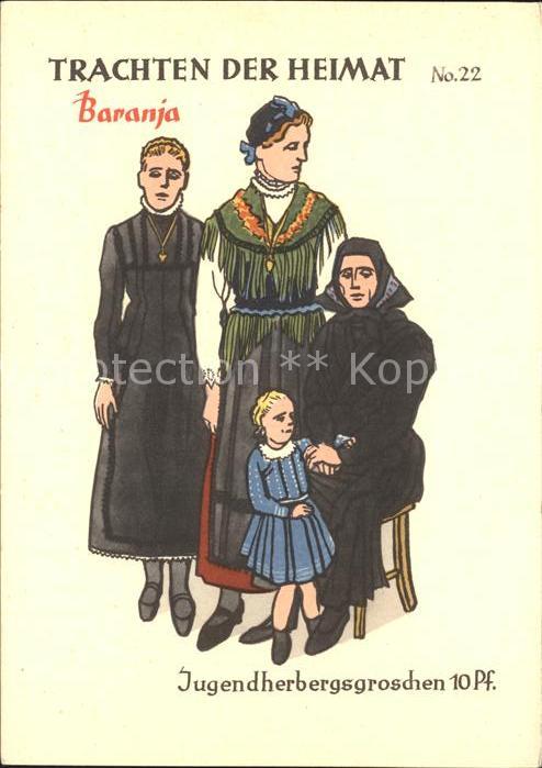 Trachten Kroatien Baranja Jugendherbergswerk Nr. 22