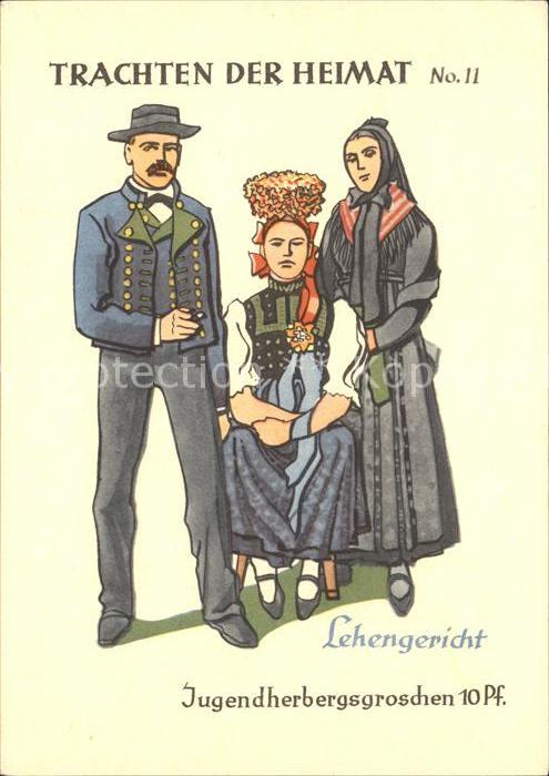 Trachten Schwarzwald Lehengericht Jugendherbergswerk Nr. 11