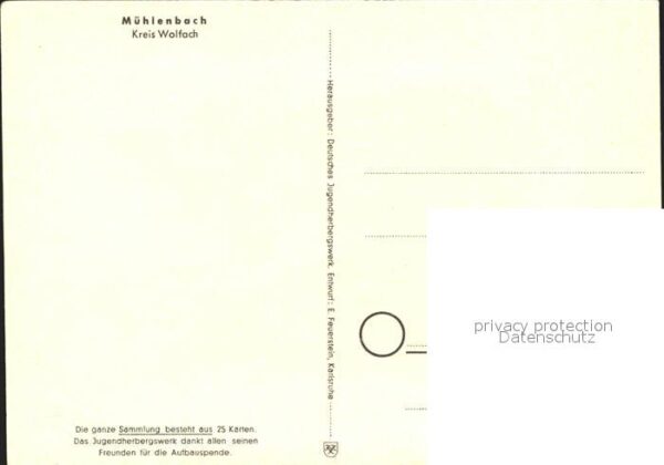 Trachten Schwarzwald Mühlenbach Jugendherbergswerk Nr. 14 – Bild 2