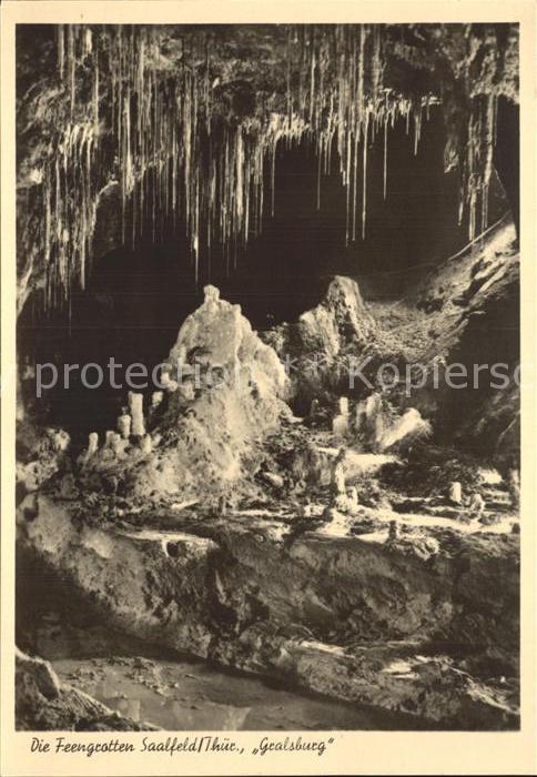 Hoehlen Caves Grottes Feengrotten Saalfeld Thüringen Gralsbur
