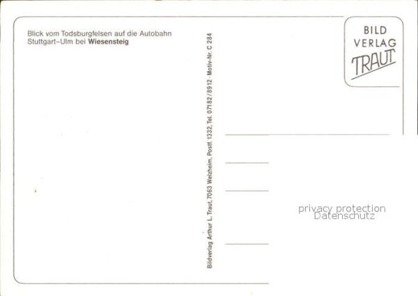 Autobahn Stuttgart-Ulm Albaufstieg Lämmerbuckel – Bild 2