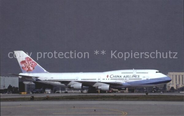 Flugzeuge Zivil China Airlines Boeing 747-400 B-163