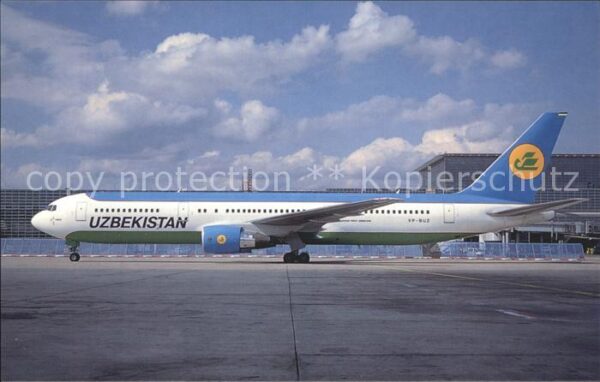 Flugzeuge Zivil Uzbekistan Airways Boeing 767-300ER VP-