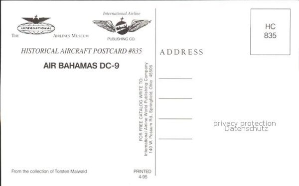 Flugzeuge Zivil Air Bahamas DC-9 Trinity N120OL – Bild 2