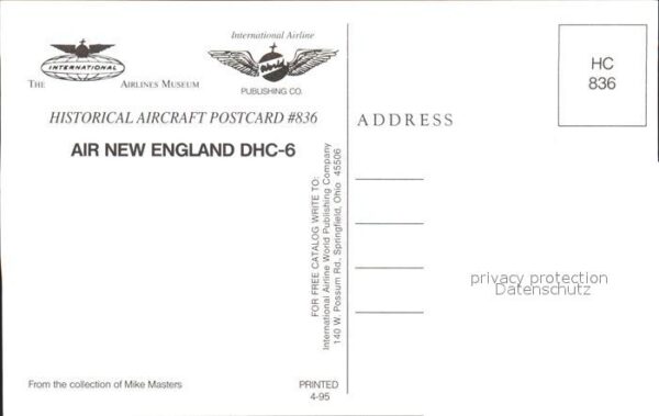 Flugzeuge Zivil Air New England DHC-6 – Bild 2