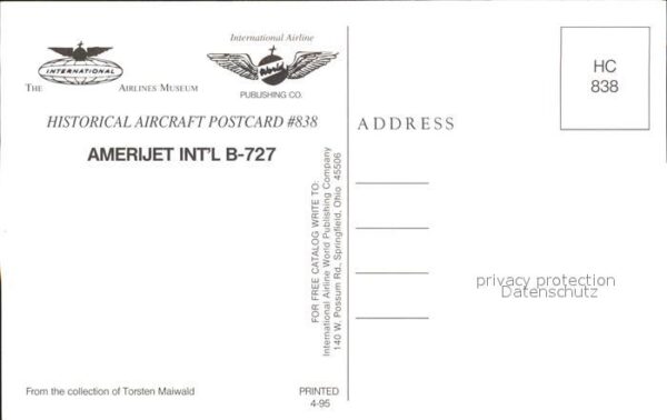 Flugzeuge Zivil Amerijet Int'L B-727 N794AJ – Bild 2