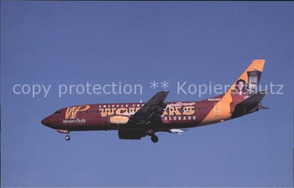 Flugzeuge Zivil Western Pacific Airlines 1994-1998 Airl