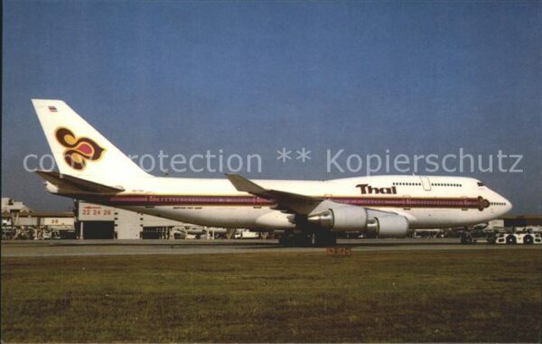 Flugzeuge Zivil Thai Boeing 747-400