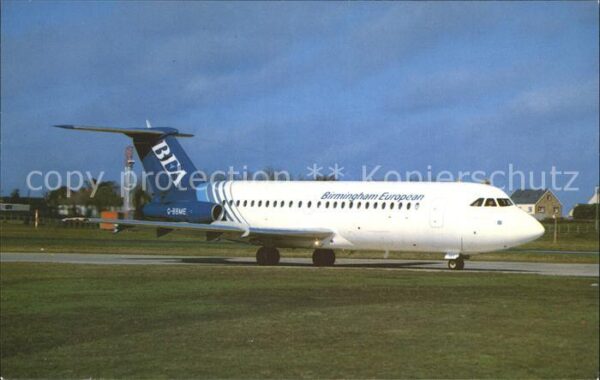 Flugzeuge Zivil Birmingham European BAe BAC 1-11-400 G-