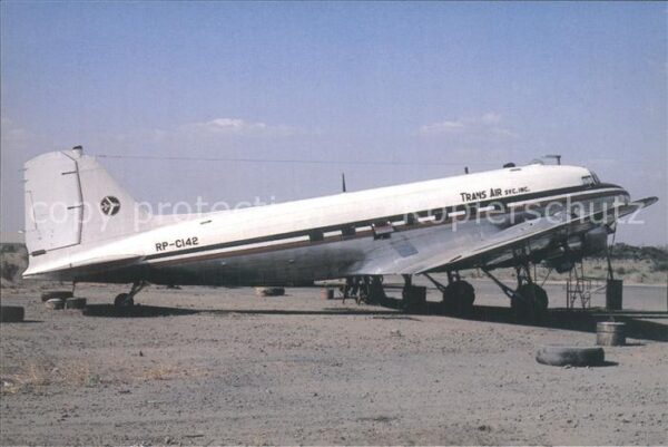 Flugzeuge Zivil Trans Air Service Ing. Douglas DC 3 RP-