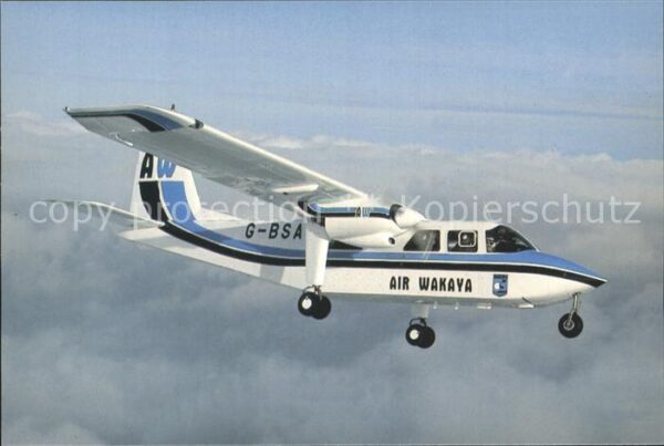 Flugzeuge Zivil Air Wakaya BN 2B-26 Islander G-BSAC DQ-