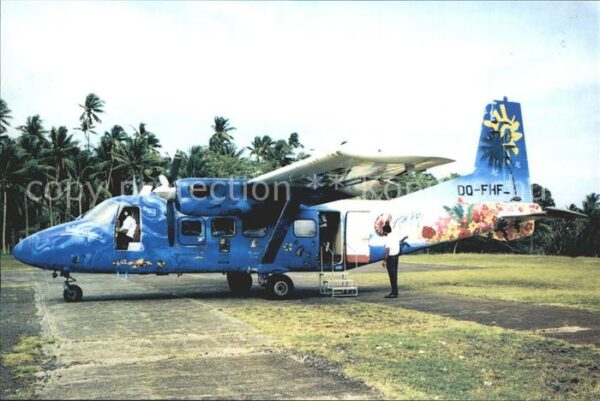 Flugzeuge Zivil Air FIJI Harbin Yunskuji Y12II DQ-FHF c
