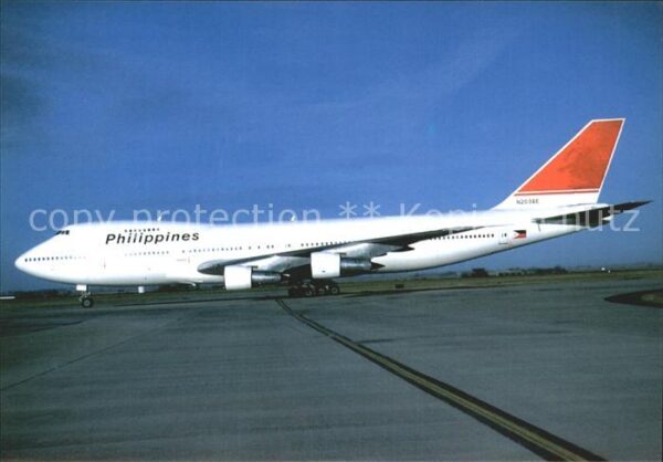 Flugzeuge Zivil Philippines EX-MEA B747 2B4B combi N203