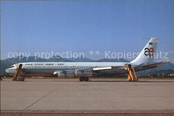 Flugzeuge Zivil African Express Airways Boeing 707-338C