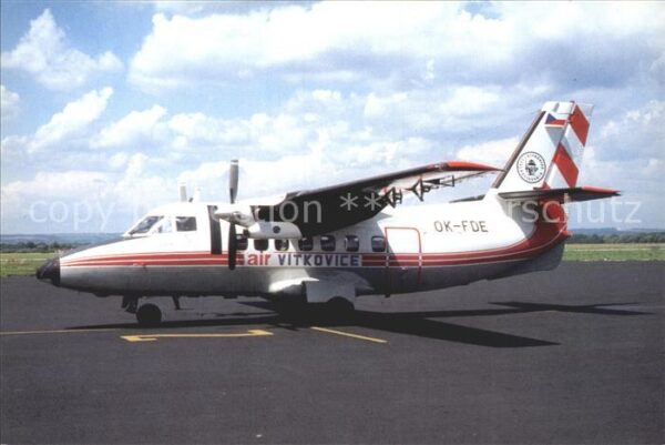 Flugzeuge Zivil Air Vitkovice LET L-410 AB OK-FDE c/n 7
