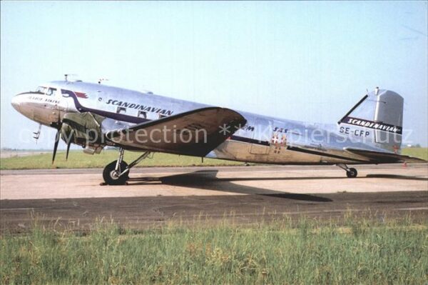 Flugzeuge Zivil Scandinavian Douglas DC-3C SE-CFP c/n 1