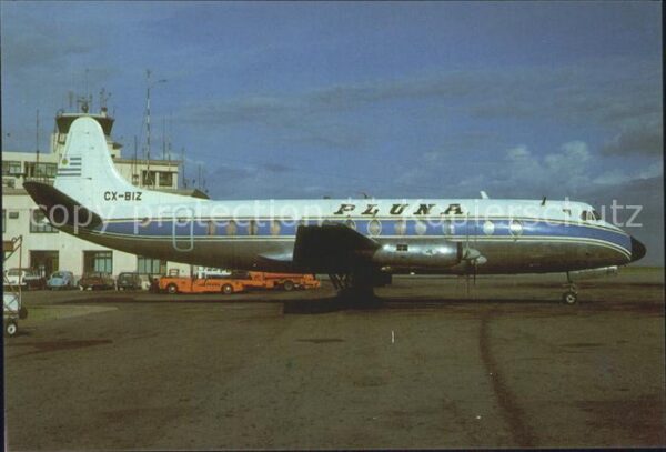Flugzeuge Zivil Pluna Uruguay V Viscount 827 CX-BIZ