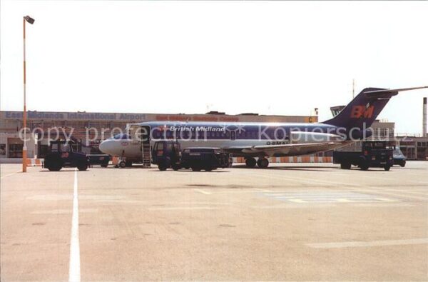 Flugzeuge Zivil British Midland Midlands International